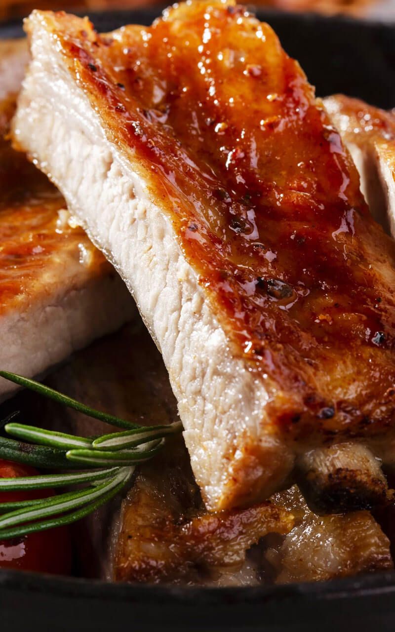 Costillas de Cerdo Asadas